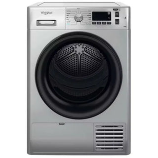 Whirlpool 8.0kg Silver Freestanding Condenser Tumble Dryer - FFTCM118BSK