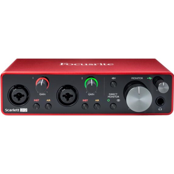 Focusrite Scarlett 2i2 Studio Set - Second Gen