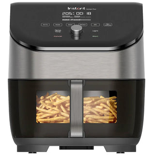 Instant Vortex Plus 6-in-1 Air Fryer With Clear Cook Window & OdourErase (5.7 Litre) - Black