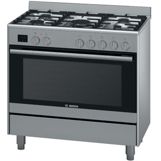 Bosch 90cm Gas / Electric Range Cooker (Stainless Steel)