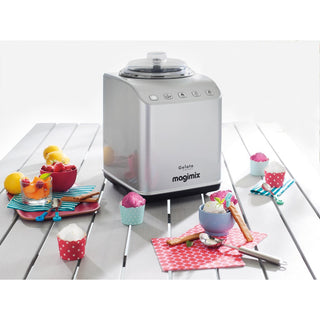 Magimix Gelato Expert Ice Cream And Sorbet Maker-silver