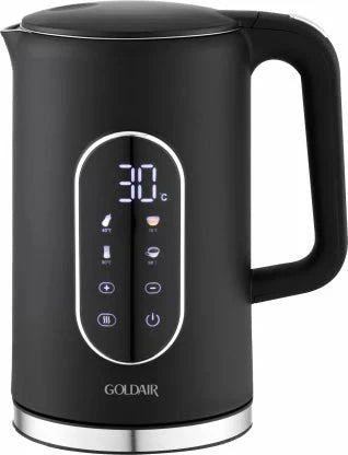 Goldair 1.7L Digital Kettle Black  GDSK-8723