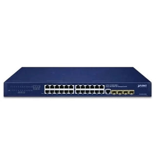 Planet GS-4210-24T4S 24-port Gigabit L2/L4 SNMP Managed Switch with 4 x SFP Ports