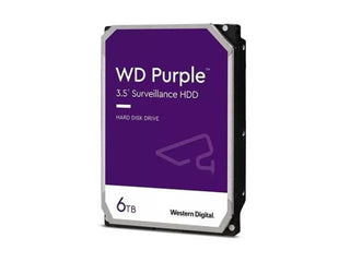 WD 3.5-inch 6TB Serial ATA III Internal Hard Drive WD64PURZ