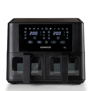 Kenwood 4.5l + 4.5l = 9l Double Air Fryer With Windows - HFG95.000BK