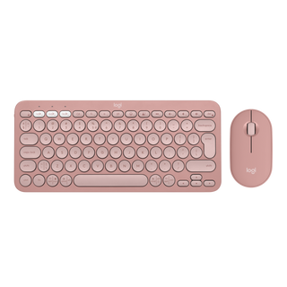 Logitech® Pebble 2 Combo - TONAL ROSE