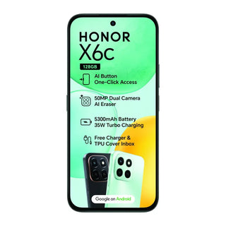 HONOR X6c 128GB LTE Dual Sim - Midnight Black