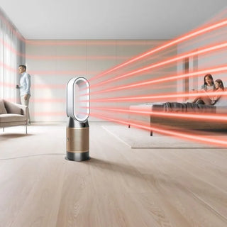 Dyson HP09 White/Gold Purifier Hot + Cool Purifying Fan Heater - 369020-01