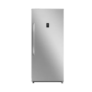 595L Upright Fridge/ Freezer - Stainless Steel HS-772FWE(SL)