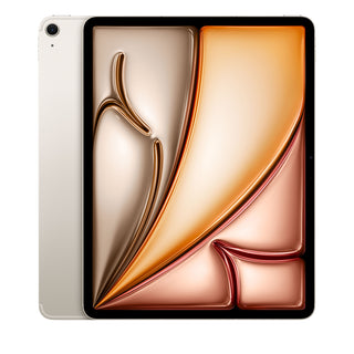Apple iPad Air 13-inch (M2): Liquid Retina display, 128GB, Landscape 12MP Front Camera/12MP Back Camera, Wi-Fi 6E, Touch ID, All-Day Battery Life - Starlight