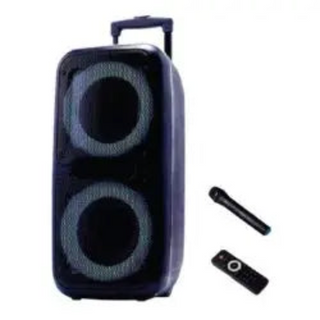 JVC 2X12" TROLLEY SPEAKER WITH TWS AND WIRELESS MIC XS-N6212PB