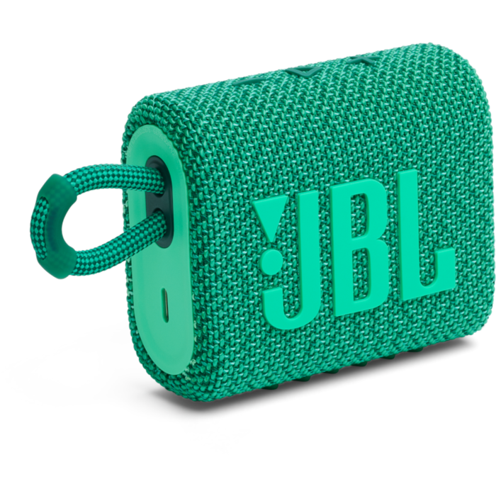 JBL Go 3 Eco Portable Bluetooth Speaker - Green