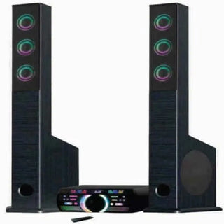 JVC MX-N124B 5.0 Speaker System with AUX, USB
