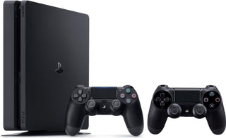 Sony PlayStation 4 Slim Console Bundle (500GB) - With Extra Controller, Gaming Headset, Batman: Arkham Knight, & Marvel's Spider-Man