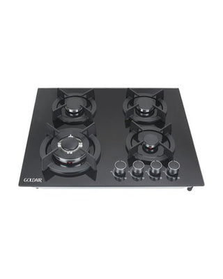 Goldair 4 Burner Glass Gas Hob GBGH-4002