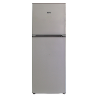 KIC 170L Top Freezer Fridge - Silver  KTF 518/2 GR