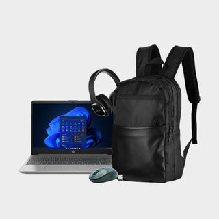 HP 250 G9 15.6" N4500 celeron 4|256 win 11 + bag + mouse + headphone- 6Q984ES(BMH)