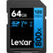 LEXAR MEMLXSD800P64 64GB SD CARD