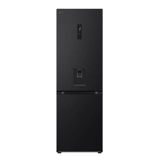 LG 376L Blck Bottom Freezer Fridge 70cm with Water Dispenser & DoorCooling+