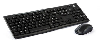 Logitech MK270 Wireless Keyboard and Mouse Combo for Windows-Black