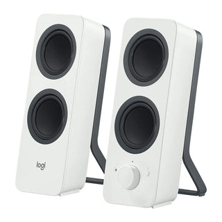 Logitech Z207 Wireless Bluetooth PC Speakers, Stereo Sound, 10 W -White