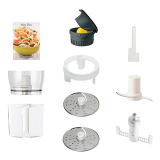 Magimix Le Mini Plus 1.7L Food Processor – Red – 18253F
