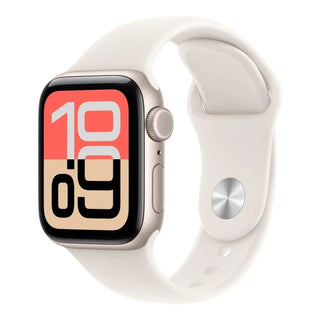 Apple Watch SE 3 GPS + Cellular 40mm Starlight Aluminium Case with Starlight Sport Band M/L