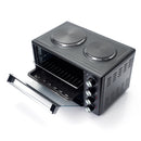 Defy - Black - 2 Plate Mini Oven  MOH 2330 BL