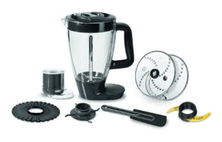 Moulinex Double Force 1000w Food Processor Black FP821811