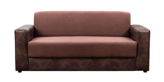 Omega 3 Seater Couch, 2 tone Brown