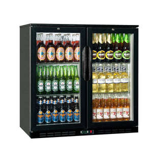 Back Bar Cooler 2 Door Hinged
