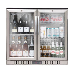 Swiss Two Door Under Counter Bar Fridge - BB-2