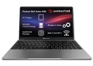 Packard Bell Aston Intel® Celeron® N100 8GB RAM 512GB SSD Laptop