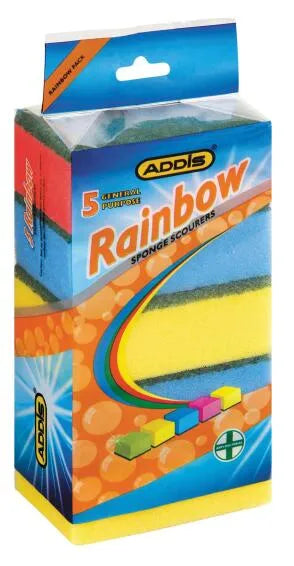 AD9023 ADDIS SPONGE SCOURERS 5PK