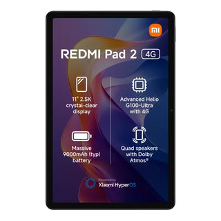 Xiaomi Redmi Pad 2 4G 11" LTE Tablet - Graphite Grey (4GB RAM + 128GB)