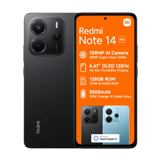 Xiaomi Redmi Note 14 Midnight Black