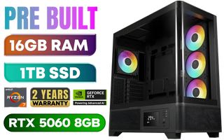 AMD RYZEN 7 5700 RTX 5060 Gaming PC