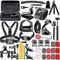 Jack Brown 50 in 1 GoPro Hero Accessories & DJI Osmo Action Accessory Kit
