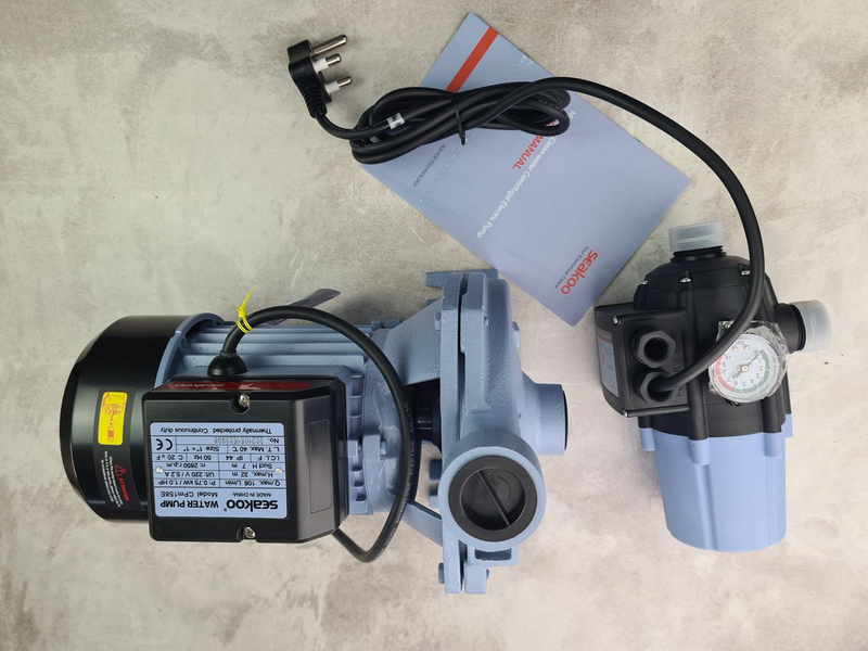 SEAKOO 0.75KW CPM158E Water Pump and Controller Bundle