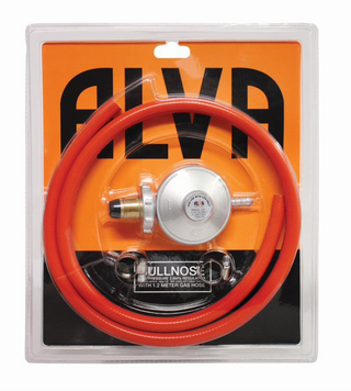 Alva Bullnose Hose and Regulator Blister Pack G025