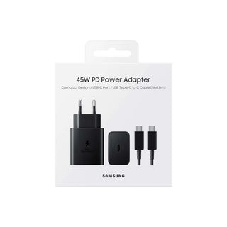 Samsung Travel Adapter 45W Type C Cable Black