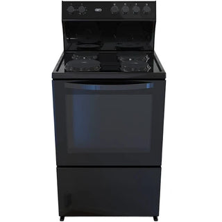 Defy 60cm 4 Plate Electric Stove - Black DSS694