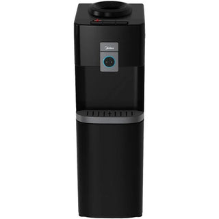 Midea Top loading water dispenser with fridge-Black YL2037S-B