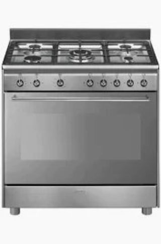 Smeg 90cm Stainless Steel Gas Cooker SSA91GGX9