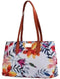 Pierre Cardin Aasha Floral Tote Handbag | Orange Tan