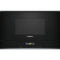 Siemens be732l1b1 iQ700 built-in microwave black, stainless steel (RIGHT HINGED)