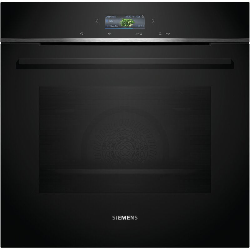 Siemens  iQ700 built-in oven  black stainless steel