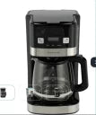 Platinum 6 Cup Coffee Machine  (Black)