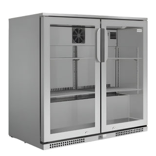 SnoMaster 200l Stainless Steel Under Counter Beverage Cooler Bar Fridge - SMBC-200(SS)
