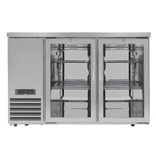 SnoMaster 282l 2 Door Under Counter Bar Fridge - SMBC-400